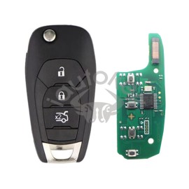 (433Mhz) 5933396 Flip Remote Key For Chevrolet Cruze Trax LS Badge