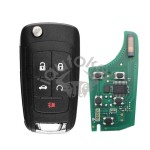 (315Mhz) OHT01060512 Flip Remote Key For Chevrolet Camaro Cruze Sonic