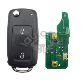 (433Mhz) 7E0 837 202 AD Flip Remote Key For VW Amarok Transporter