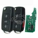 (433Mhz) 4E0837220H Flip Remote Key For Audi A8