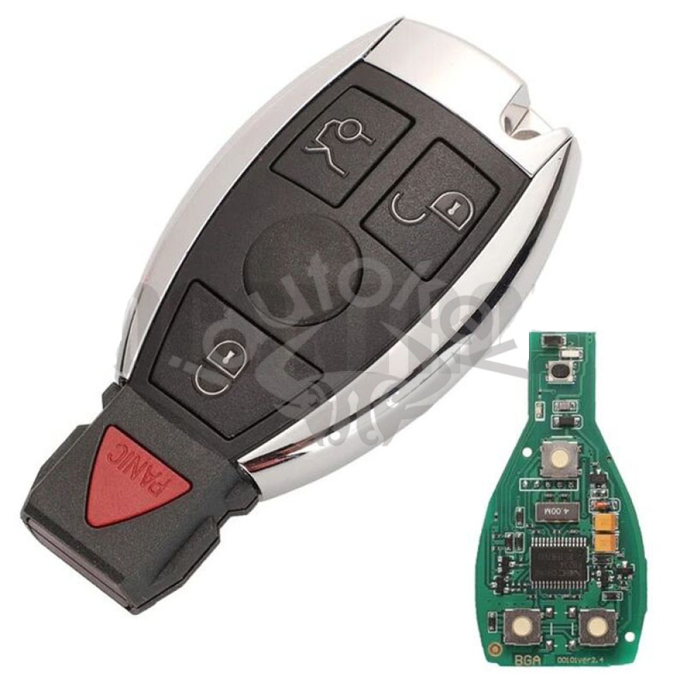 (315Mhz) Mercedes Benz Frequency Changeable BGA Remote Key Compatible With VVDI MB / CGDI MB