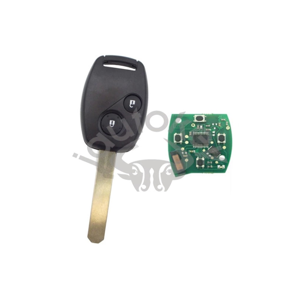 (433Mhz) 2btn Remote Key For Honda CRV Civic Jazz