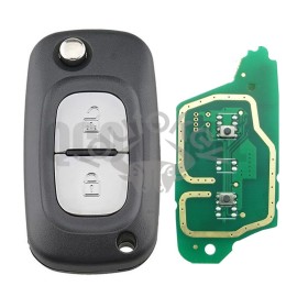 (434Mhz) Flip Remote Key For Renault Twingo Modus Kangoo