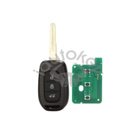 (433Mhz) 3btn/VAC102 Remote Key For Renault Symbol Logan