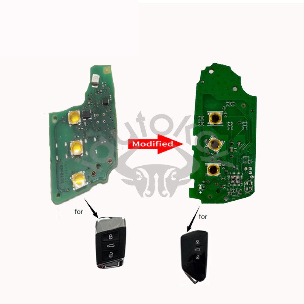  PCB for VW move smart key