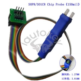 SOIC8 SOP8 Test Clip Probe Line For EEPROM 93CXX/25CXX/24CXX circuit programming on USB Programmer TL866 RT809F RT809H CH341A